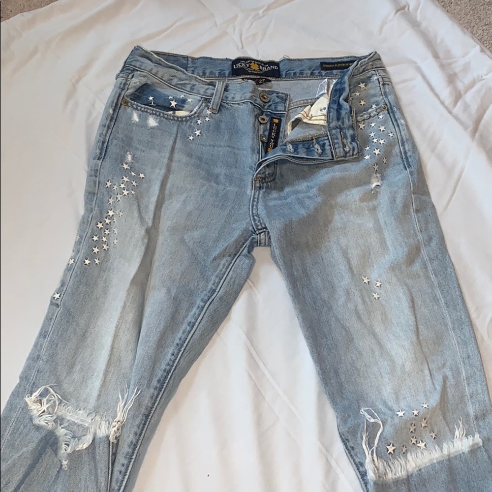 Lucky Brand Sienna Slim Boyfriend Jean